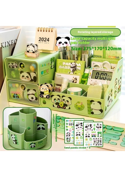 Akrilik Masaüstü Kalemlik Düzenleyici Raf (Yurt Dışından)