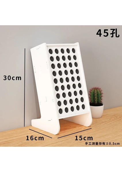 Markör Düzenleyici Eğik Uçlu Kalemlik Çekmeceli Kalem Kutusu (Yurt Dışından)