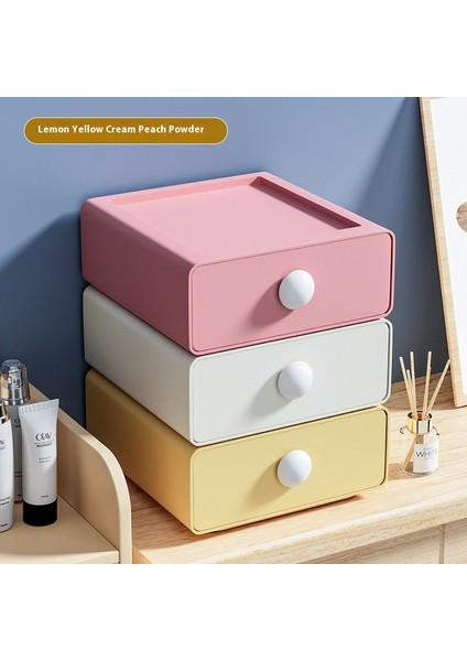 Basit Moda Kırtasiye Düzenleyici Masaüstü Öğrenci Çok Bölmeli Çekmece Yukarı Doğru Istiflenebilir (Yurt Dışından)