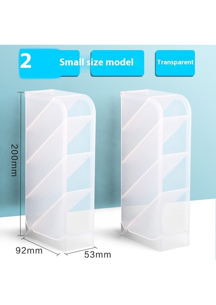 Markör Düzenleyici Eğik Uçlu Kalemlik Çekmeceli Kalem Kutusu (Yurt Dışından)