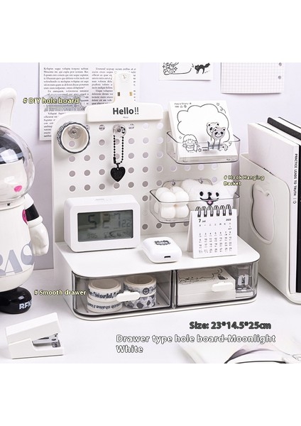 Akrilik Masaüstü Kalemlik Düzenleyici Raf (Yurt Dışından)