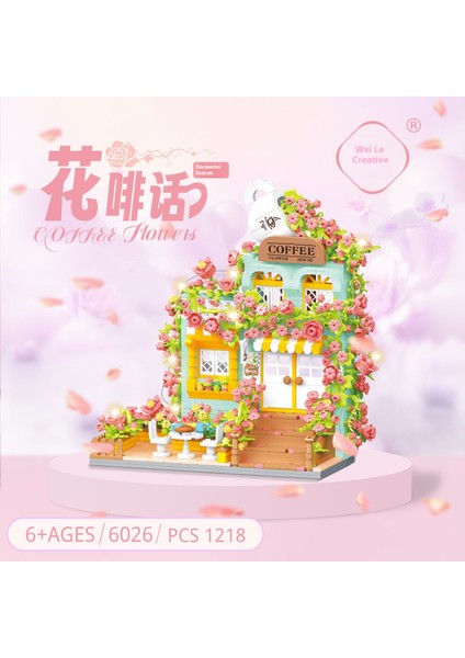 Yeni Yaratıcı Yapı Taşları Buket Ahşap Evler Monte Puzzle Çocuk Oyuncakları Süsler Hediye (Yurt Dışından)