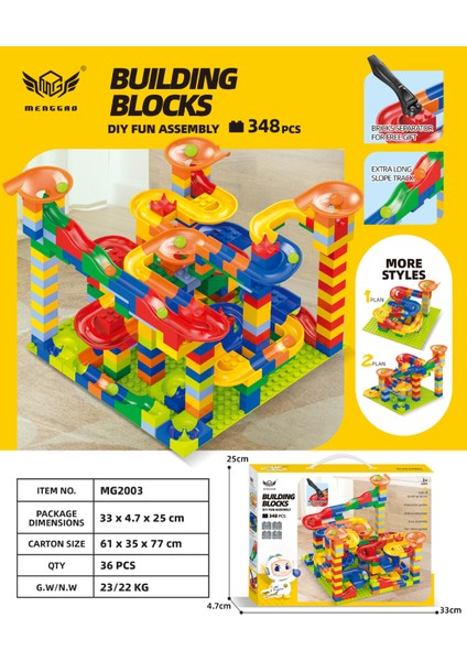Çocuk Eğitici Montaj Parça Tumbler Blokları Bulmaca Dıy Patchwork Oyuncaklar (Yurt Dışından)