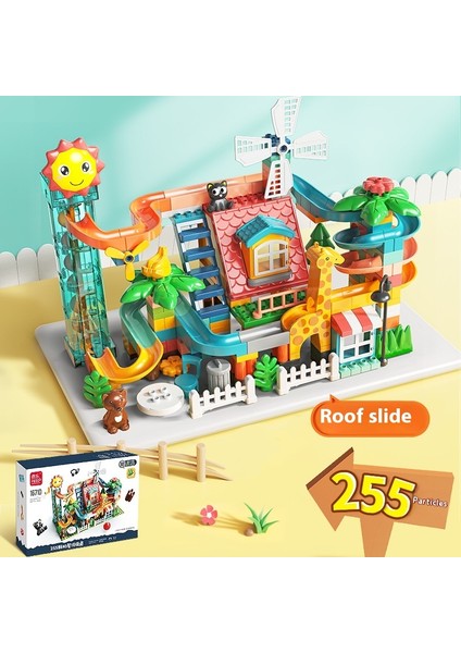 Çocuk Eğitici Montaj Parça Tumbler Blokları Bulmaca Dıy Patchwork Oyuncaklar (Yurt Dışından)