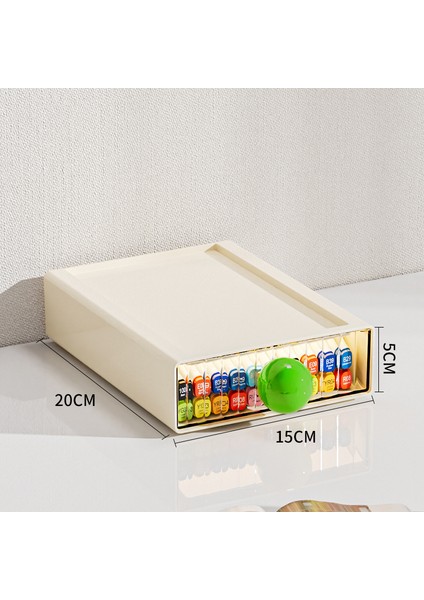 Basit Moda Kırtasiye Düzenleyici Masaüstü Öğrenci Çok Bölmeli Çekmece Yukarı Doğru Istiflenebilir (Yurt Dışından)