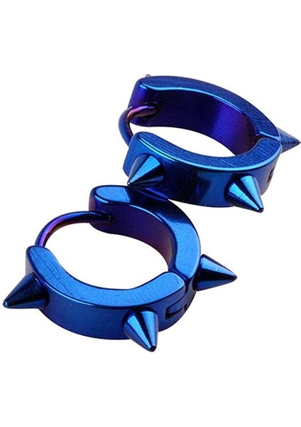 Çivili Spike Punk Unisex Çelik Küpe 3mm Mse3 fiyatları