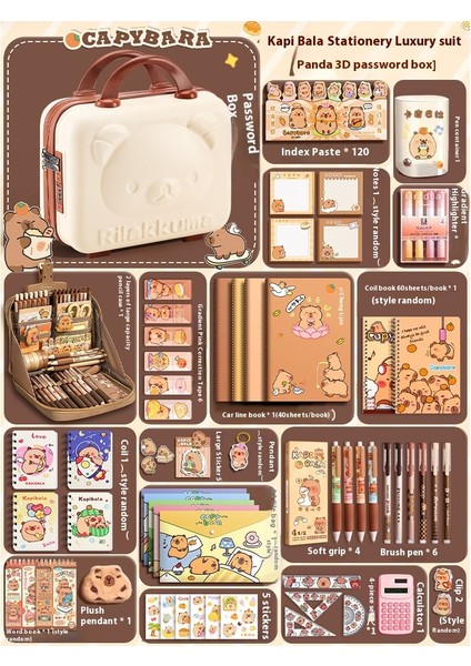 Kapya Kırtasiye Seti Okula Başlangıç Hediye Paketi (Yurt Dışından)