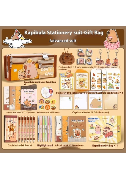 Okul Sezonu Ilkokul Öğrencileri Hediye Kutusu Öğrenme Kırtasiye Dakapi Bara Kırtasiye Seti (Yurt Dışından)