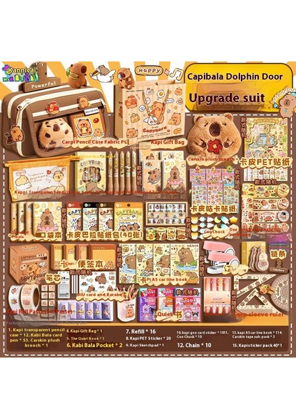 Kapya Kırtasiye Seti Okula Başlangıç Hediye Paketi (Yurt Dışından)