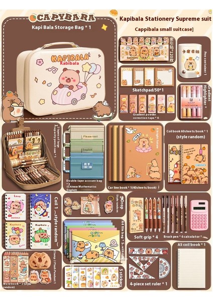 Kapya Kırtasiye Seti Okula Başlangıç Hediye Paketi (Yurt Dışından)