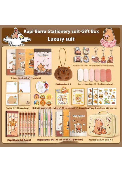 Kapya Kırtasiye Seti Okula Başlangıç Hediye Paketi (Yurt Dışından)