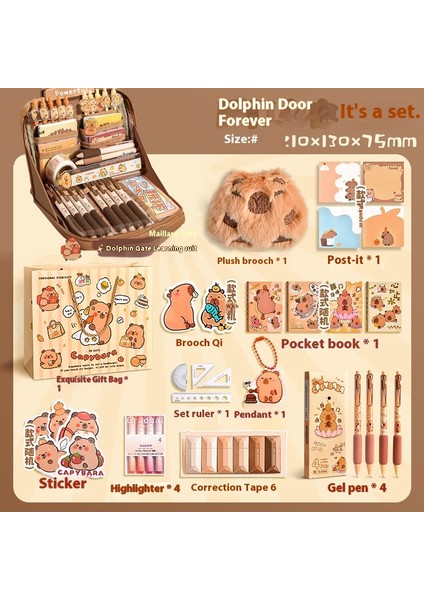 Kapya Kırtasiye Seti Okula Başlangıç Hediye Paketi (Yurt Dışından)