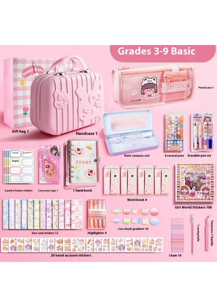 Kırtasiye Hediye Seti Ilkokul Hediye Seti Çocuk Okul Malzemeleri (Yurt Dışından)