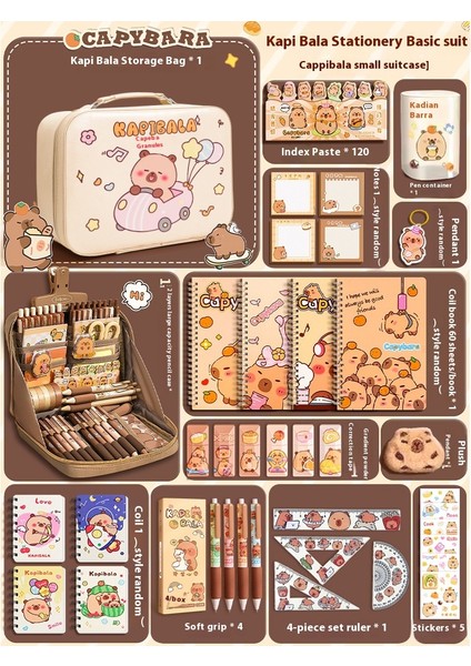 Kapya Kırtasiye Seti Okula Başlangıç Hediye Paketi (Yurt Dışından)