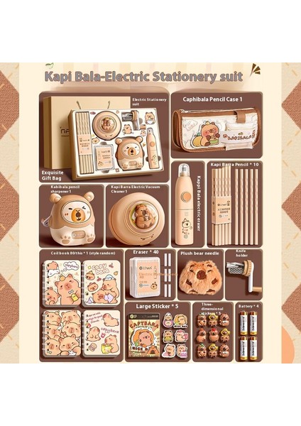 Kuromi Kırtasiye Seti Hediye Kutusu Ilkokul Öğrencileri Için Öğrenme Kırtasiye Paketi (Yurt Dışından)