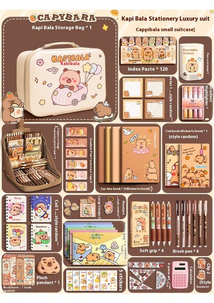 Kapya Kırtasiye Seti Okula Başlangıç Hediye Paketi (Yurt Dışından)