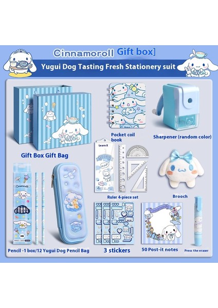 Kuromi Kırtasiye Seti Hediye Kutusu Ilkokul Öğrencileri Için Öğrenme Kırtasiye Paketi (Yurt Dışından)