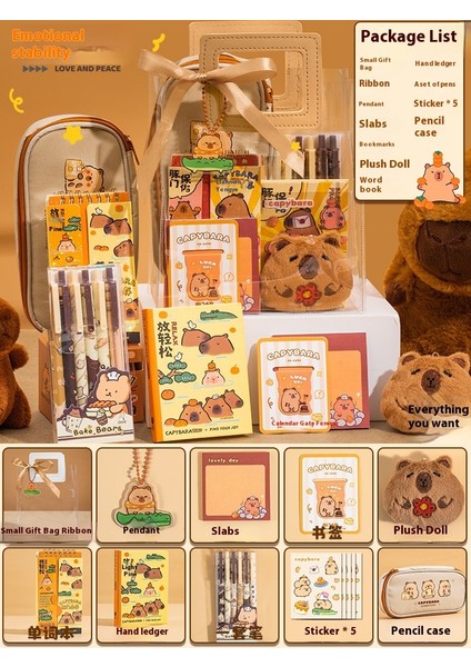 Kapya Kırtasiye Seti Okula Başlangıç Hediye Paketi (Yurt Dışından)