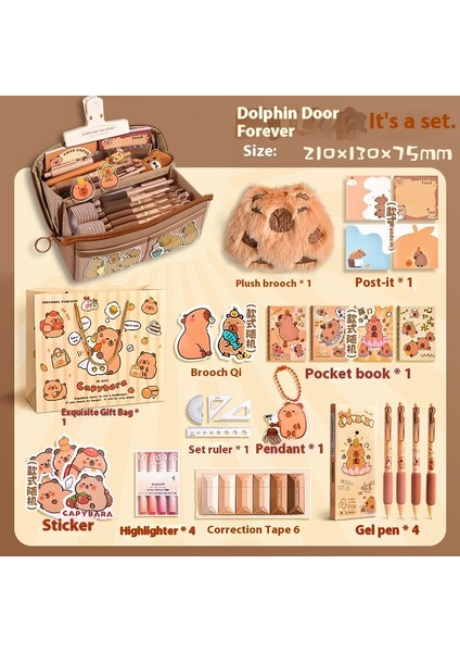 Kapya Kırtasiye Seti Okula Başlangıç Hediye Paketi (Yurt Dışından)