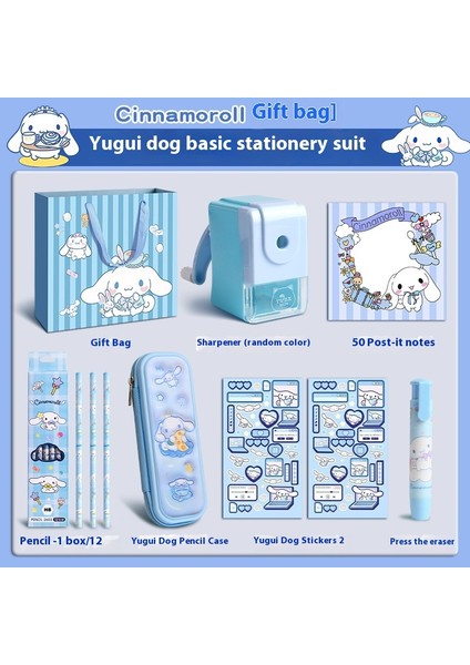 Kuromi Melodi Kırtasiye Seti Okula Başlangıç Için Yüksek Değerli Çocuk Hediye Kutusu Öğrenme Kırtasiye Hediye Paketi (Yurt Dışından)