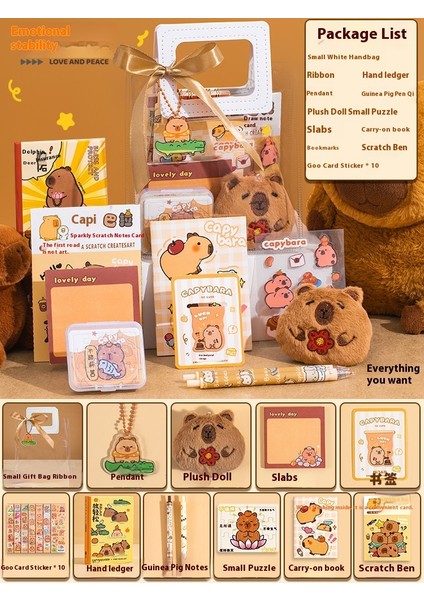 Kapya Kırtasiye Seti Okula Başlangıç Hediye Paketi (Yurt Dışından)