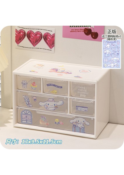 Masaüstü Düzenleyici Basit Çok Bölmeli Çekmece Kırtasiye Şeffaf Kutu (Yurt Dışından)