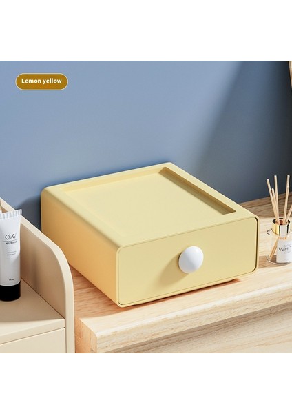 Basit Moda Kırtasiye Düzenleyici Masaüstü Öğrenci Çok Bölmeli Çekmece Yukarı Doğru Istiflenebilir (Yurt Dışından)