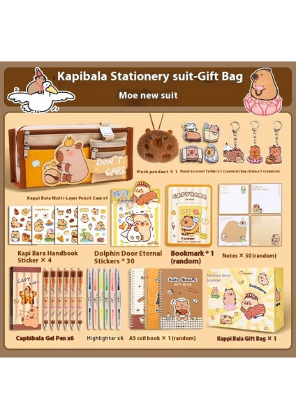 Kapya Kırtasiye Seti Okula Başlangıç Hediye Paketi (Yurt Dışından)
