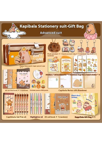 Kapya Kırtasiye Seti Okula Başlangıç Hediye Paketi (Yurt Dışından)