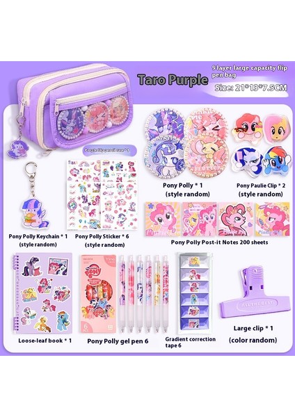 Kırtasiye Malzemeleri Komple Çocuk Kalem Çantası Seti Sezon Açılış Hediye Paketleri (Yurt Dışından)