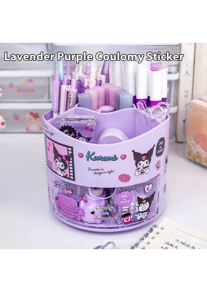 Kalemlik Düzenleyici Ofis Çok Fonksiyonlu Kırtasiye Rafı Akrilik Çekmece Tipi (Yurt Dışından)