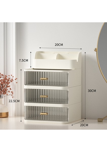 Kırtasiye Kozmetik Düzenleme Rafı Saklama Kutusu Ofis Yatakhane Masası Çeşitli Saklama Dolabı (Yurt Dışından)