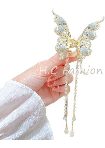 Bükülmüş Klips Başın Arkası Plaka Saç Tek Klips Toka (Yurt Dışından)