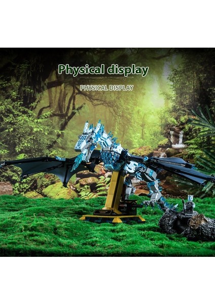 Yeni Yapı Taşları Game Of Thrones Frost Dragon Puzzle Blok Modeli (Yurt Dışından)