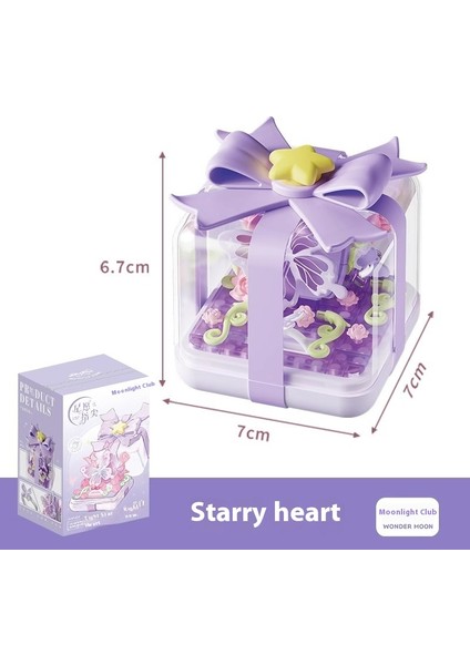 Yeni Yaratıcı Petal Hayvan Kalesi Yapı Taşları Monte Edilmiş Hediye Süs Oyuncakları (Yurt Dışından)