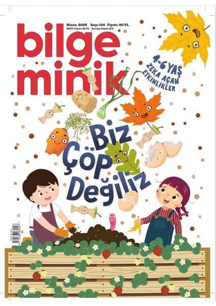 Bilge Minik Dergi Nisan 2025 (3-6 Yaş)