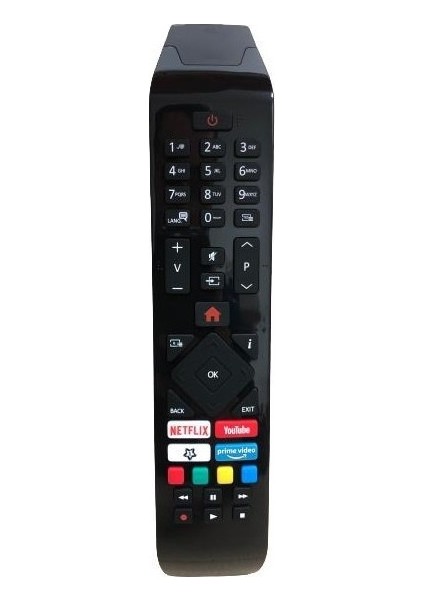 Vestel Seg Regal Netflix Prime Video Youtube SX0297B LED LCD Kumandası