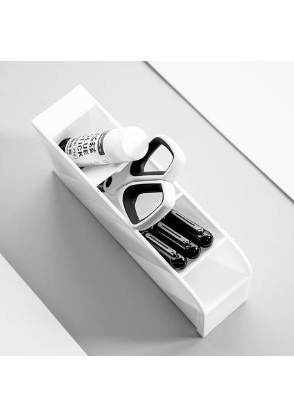 Kırmızı Stil Fizz Yaratıcı Kalem Tutucu 4 Izgara Eğik Masa Düzenleyici Kalem Saklama Kalem Kutusu Kawaii Kırtasiye Ofis Makyaj Saklama Kutusu (Yurt Dışından) indirimleri