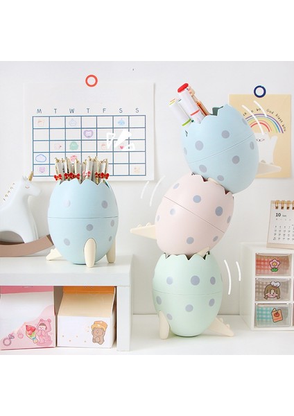 1 Adet Stil Gösterildiği Gibi Yaratıcı Sevimli Dinozor Yumurta Plastik Kalemlik Ofis Masaüstü Düzenleyici Kalem Kutusu Konteyner Kırtasiye Saklama Kutusu Çocuk Hediye (Yurt Dışından) fırsatları