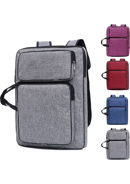 Açık Gri Tarzı 8k Büyük Boy Çizim Tahtası Çantası Çizim Çantası Oxford Kumaş Omuz Kalem Çantası Organizatörü Boya Çantası Sanat Malzemeleri Kırtasiye (Yurt Dışından) indirimleri