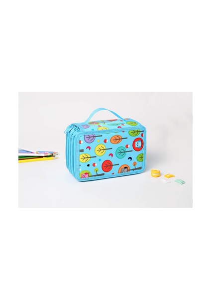 Kumral Tarzı Kawaii Malzemeli Baykuş Desenli Kalem Kutusu - Okul Kırtasiye Ürünü (Yurt Dışından)