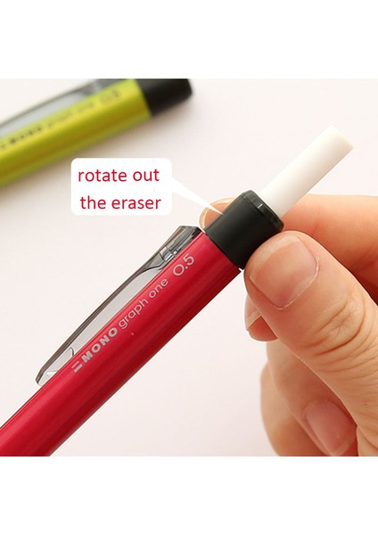 Siyah Stil Tombow Mono Graph Mekanik Kurşun Kalem Profesyonel Grafit Tasarım Kalem Çizim Yazma Mono Silgili 1 Adet (Yurt Dışından) fırsatları