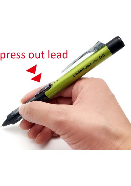 Siyah Stil Tombow Mono Graph Mekanik Kurşun Kalem Profesyonel Grafit Tasarım Kalem Çizim Yazma Mono Silgili 1 Adet (Yurt Dışından) indirimleri