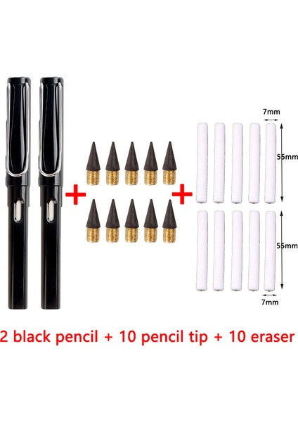 Bir Stil Sonsuz Yazma Mürekkepsiz Kalem Sihirli Sanat Çizim Kalemi Hediye Kawaii Kalem Okul Malzemeleri Kırtasiye (Yurt Dışından)