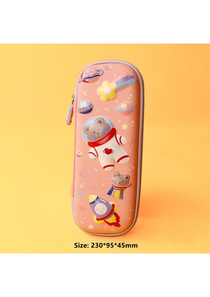 A1 Stili 3D Stereo Sevimli Kalem Kutusu Okul Kırtasiye Kutusu Eva Çizgi Film Kalem Kutusu Çocuklar Için Kalem Kutusu Dinozor Hayvan Kalem Çantası Büyük Kutu Hediyeler (Yurt Dışından)