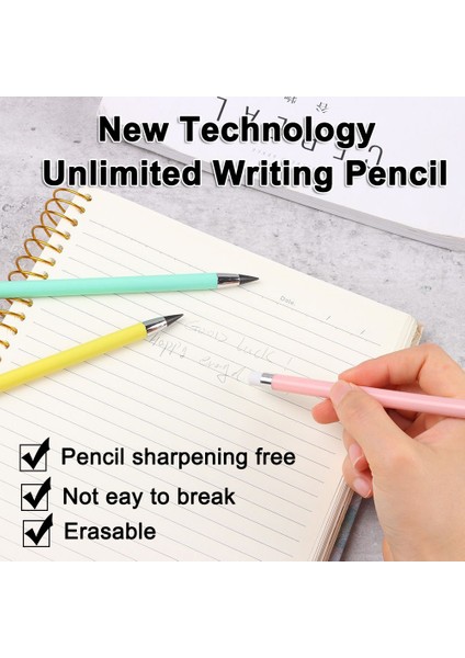 Kalem Ucu Stilini Değiştir Hb Sınırsız Yazma Kalem Yeni Teknoloji Mürekkepsiz Sonsuz Kalem Sanat Eskiz Boyama Araçları Yenilik Kırtasiye Okul Malzemeleri (Yurt Dışından) indirimleri