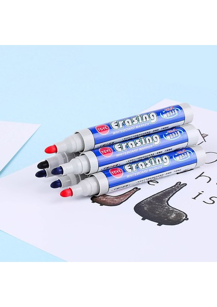 5 Adet Mavi (Kutu Yok) Stili Silinebilir Beyaz Tahta Kalemi Seti Çocuklar Için Grafiti Kalemler Kuru Silinebilir Tahta Siyah Tahta Kalemi Kalem Okul Malzemeleri (Yurt Dışından) fiyatları