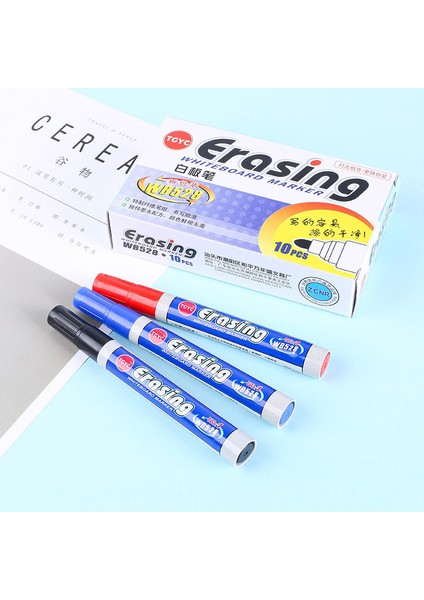 5 Adet Mavi (Kutu Yok) Stili Silinebilir Beyaz Tahta Kalemi Seti Çocuklar Için Grafiti Kalemler Kuru Silinebilir Tahta Siyah Tahta Kalemi Kalem Okul Malzemeleri (Yurt Dışından) modelleri