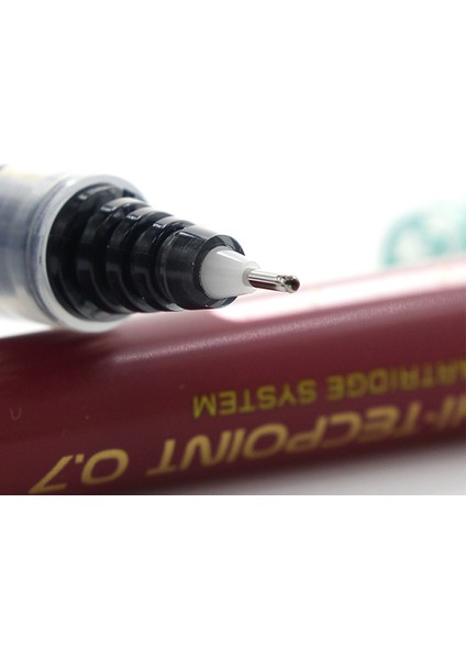 Kırmızı V7 Stili Ilot Bxc Düz Sıvı Jel Kalem Yeniden Doldurulabilir Mürekkep Imza Muayene Iğne Kalem Büyük Kapasite (Yurt Dışından) fırsatları