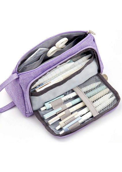 D5 Stili Büyük Kapasiteli Sevimli Kalem Kutusu Çok Fonksiyonlu Kalem Kutusu Kalem Çantası Okul Ofis Kalem Kılıfı Öğrenci Kırtasiye Malzemeleri (Yurt Dışından) fiyatları